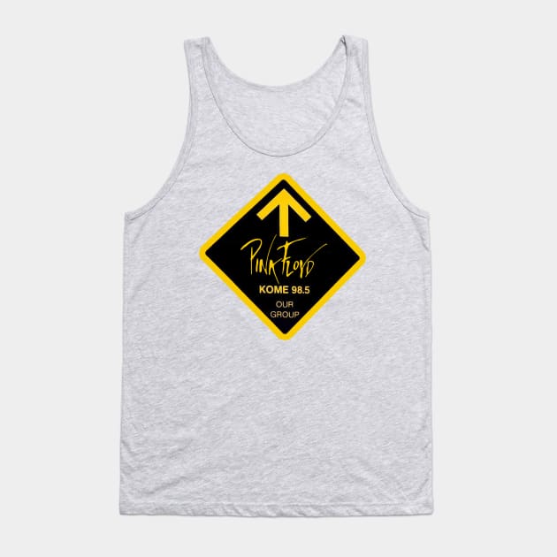 KOME 98.5 Loves Pink Floyd! Tank Top by RetroZest